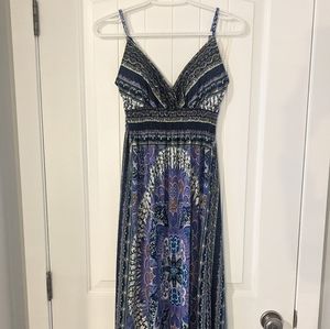 Bohemian style maxi dress
